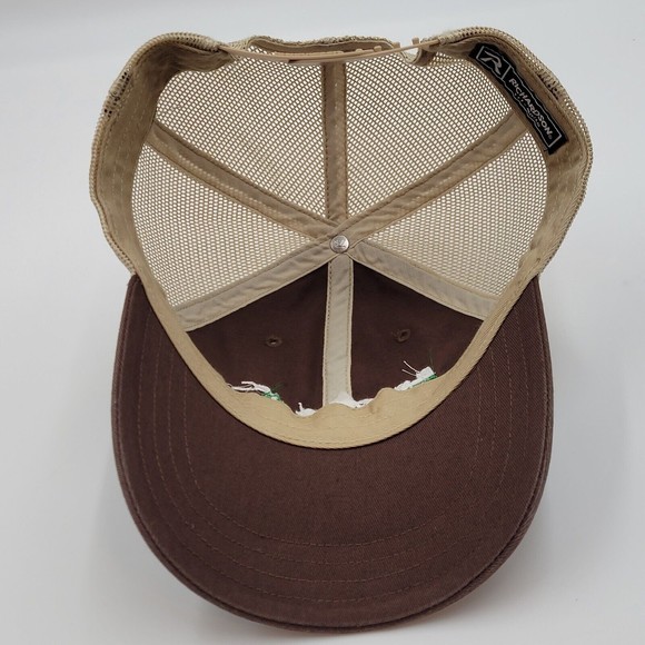 Richardson Elkin Valley Trails Embroidered Logo Mesh Snapback Trucker Hat Cap - Picture 7 of 11